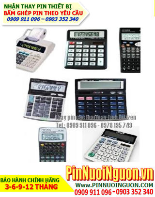 Pin máy tính Citizen _Thay Pin máy tính Citizen _Nhận thay pin Máy tính Citizen (Khách mang đến trực tiếp)